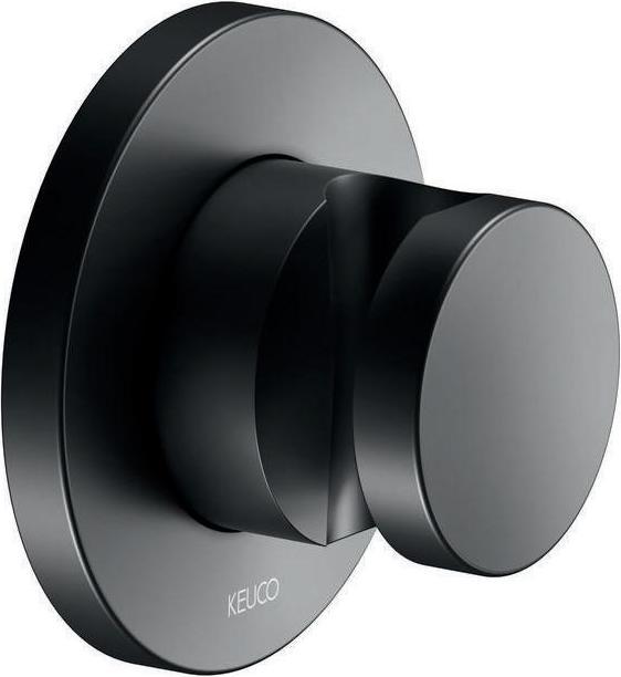 Produktbild Keuco Brausehalter IXMO Rosette rund sw ma