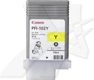 Actual product image Canon Pfi-102y (Y)