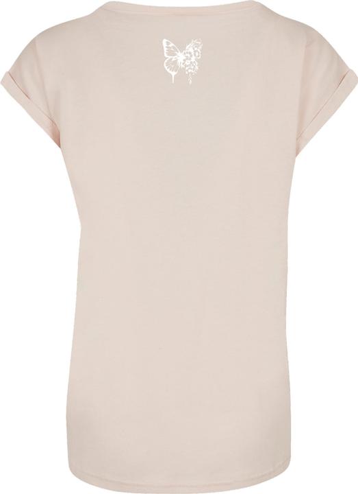 Produktbild Merchcode Ladies Flowers Bloom Extended Shoulder Tee - 113661 (L)