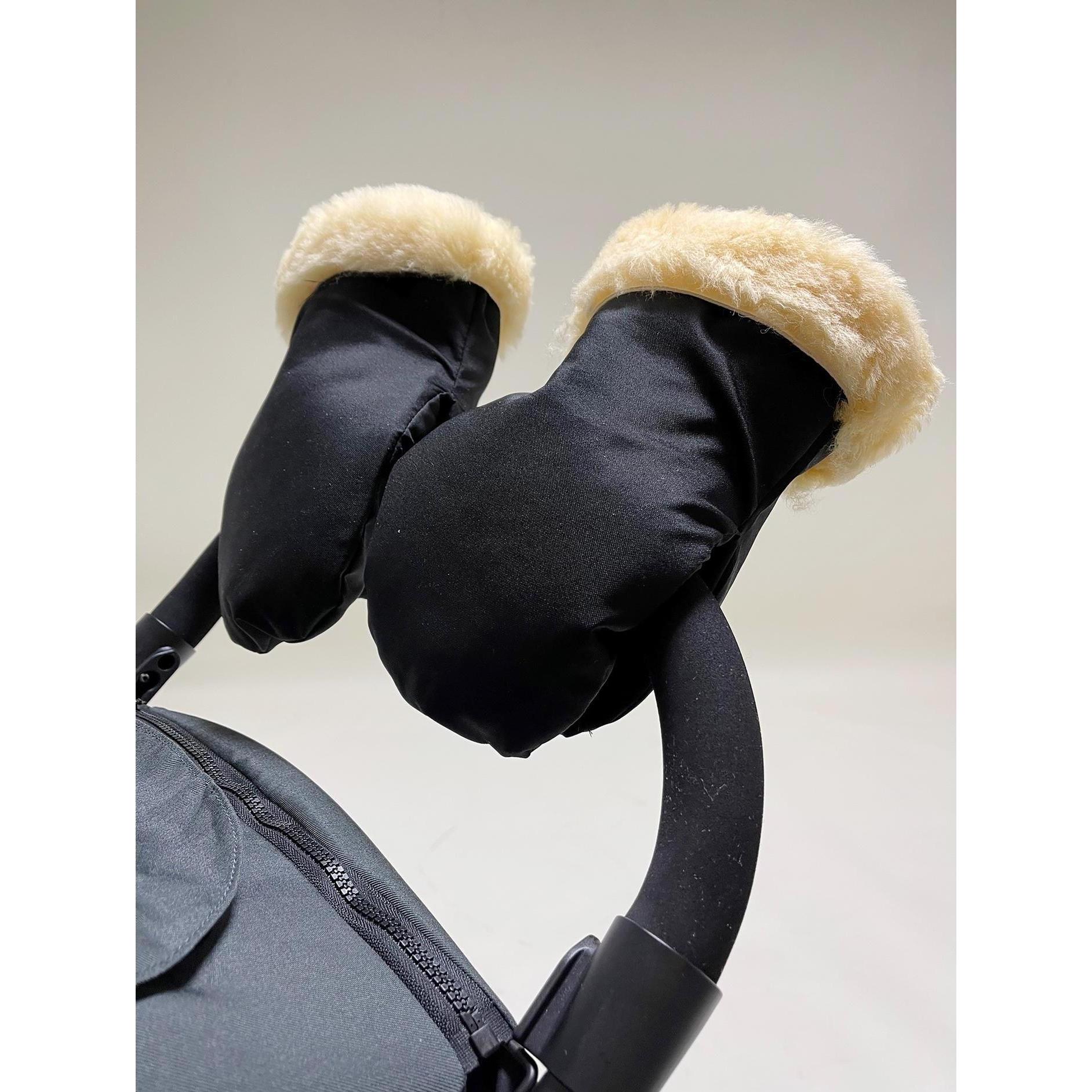 Thumbnail - Kaiser, Kinderwagen Zubehör, Mitt Kinderwagenhandschuhe mit Lammfell