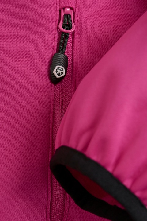 Actual product image Color Kids Softshell W. Fleece Festival Fuchsia (116)