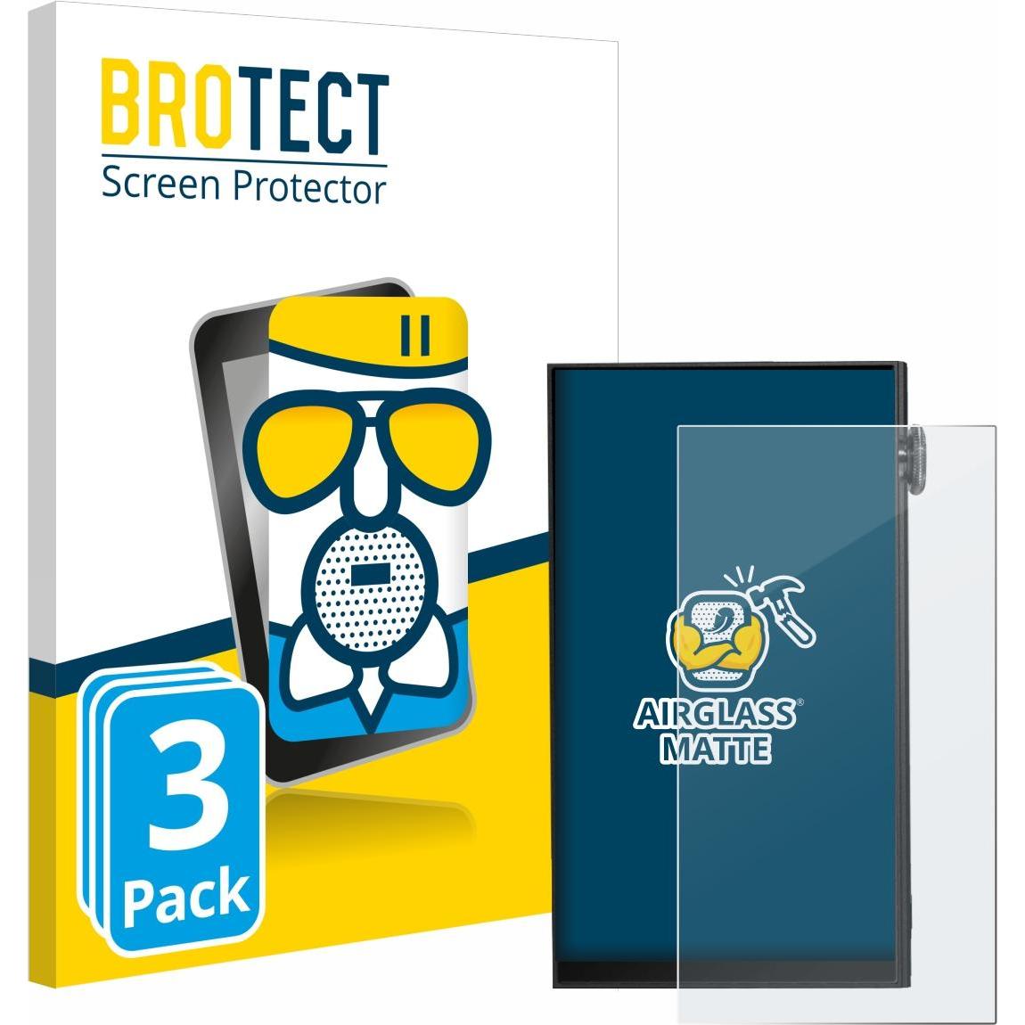 BROTECT Schutzglas Schutzfolie Glas Folie Displayschutz matt, MP3 + Media-Player Zubehör