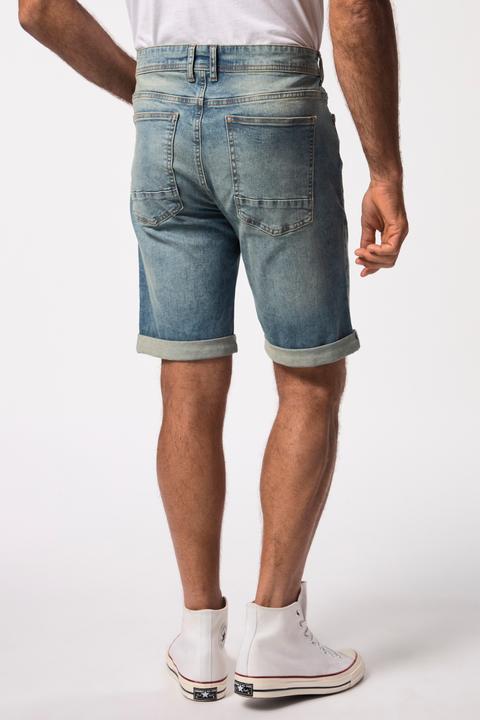 Image du produit JP1880 Bermuda en jean ventre confort, technologie FLEXNAMIC®. Coupe 5 poches. Jusqu'au 74. (70)