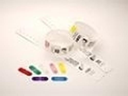 Produktbild Zebra Wristband Clips Kit Red