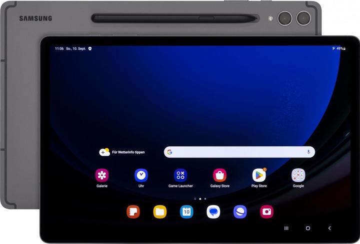 Image du produit Samsung Galaxy Tab S9+ (WLAN uniquement, 12.40", 256 Go, Gris graphite)