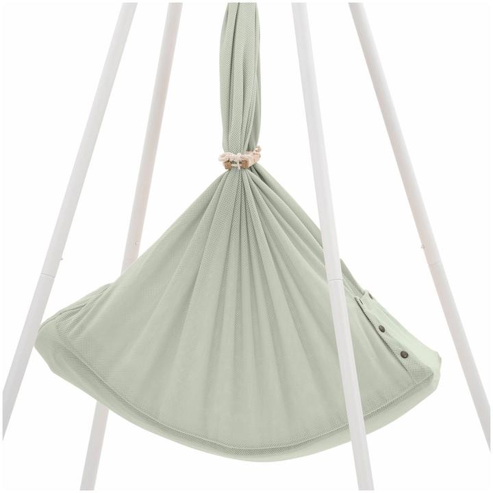 Produktbild Nonomo Federwiege mit Tipi weiss