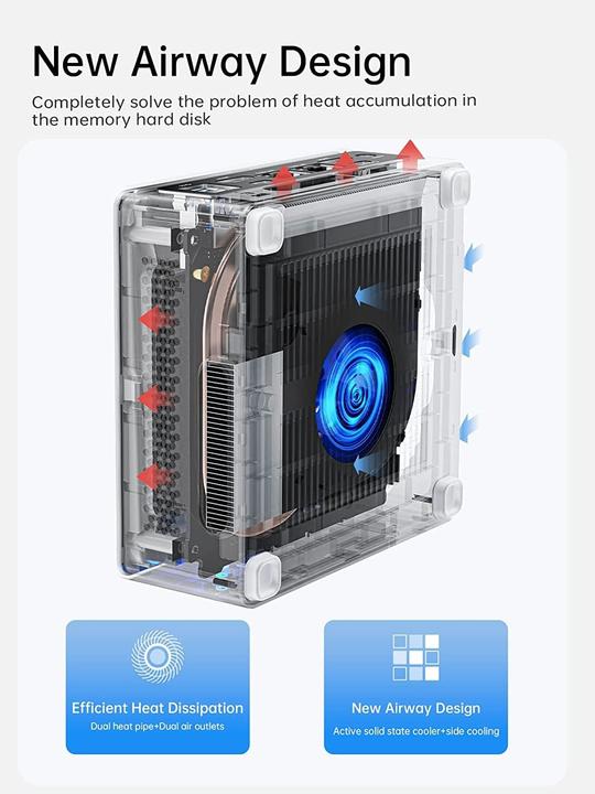 Produktbild Minisforum NAB6 (Intel Core i7-12650H)