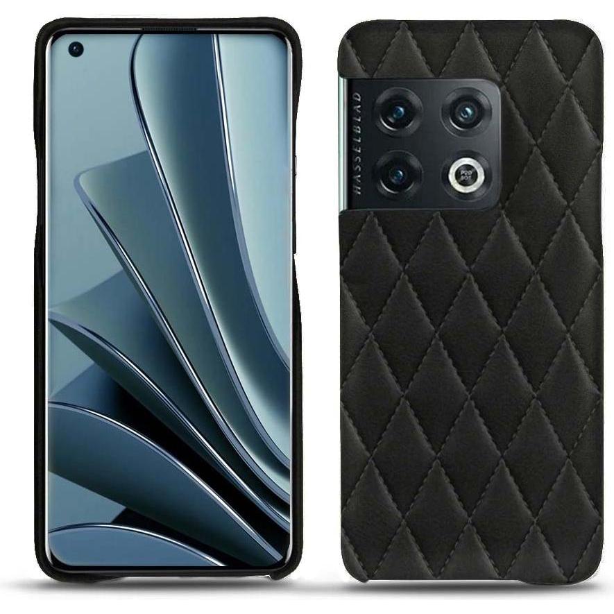Noreve Lederschutzhülle (OnePlus 10 Pro), Smartphone Hülle, Schwarz