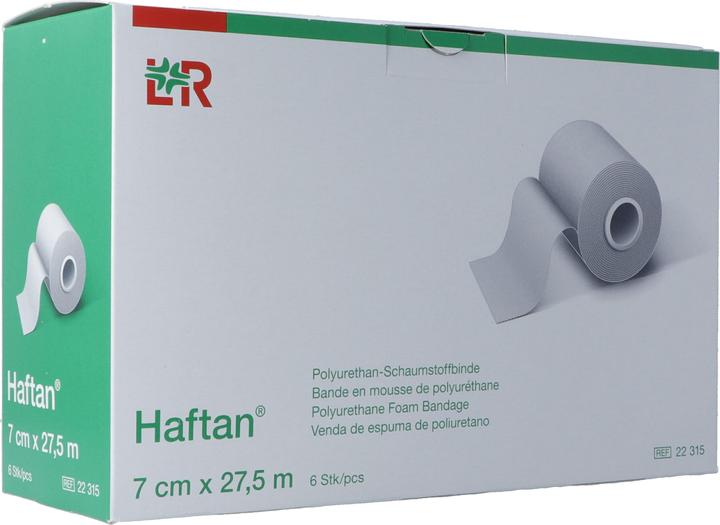 Lohmann & Rauscher Haftan Polyurethan-Schaumstoffbinde 6 Stück