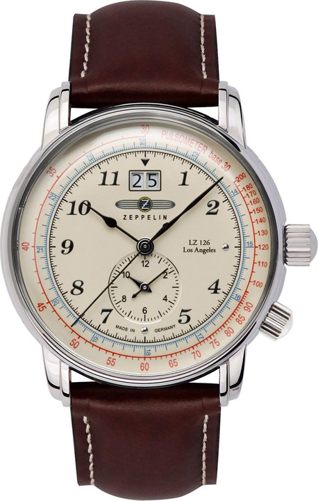 Immagine prodotto Zeppelin Los Angeles (Cronografo, Orologio da polso analogico, 43 mm)
