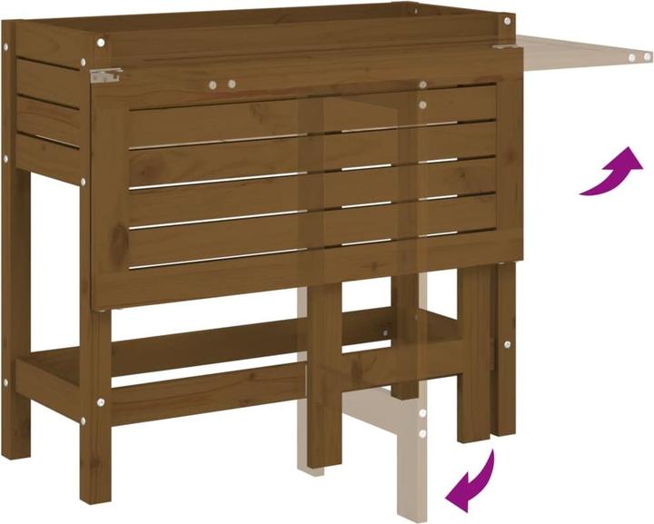 Produktbild vidaXL Pflanzkübel