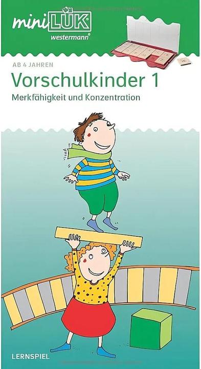 Produktbild LÜK mini. Übungen für Vorschulkinder 1 (Deutsch, Heinz Vogel, 1972)