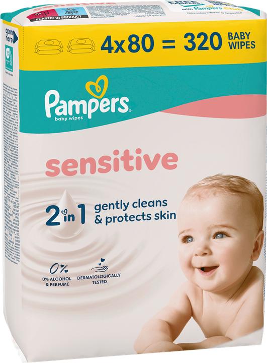 Image du produit Pampers Sensible (4 x 80 pcs)