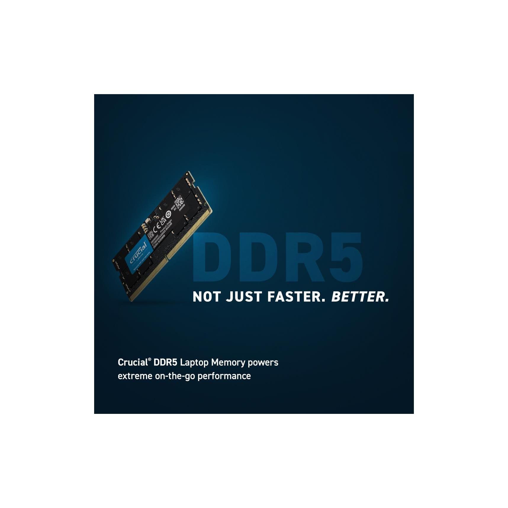 Crucial CT2K32G56C46S5 (2 x 32GB, 5600 MHz, DDR5-RAM, SO-DIMM