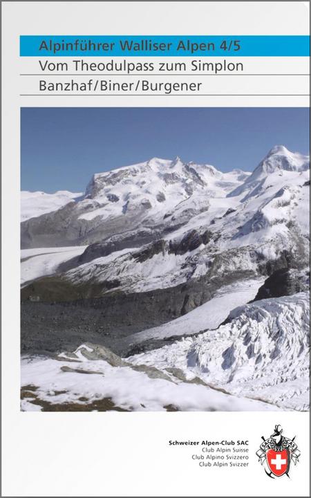 Produktbild Alpinführer Walliser Alpen 4/5 (Deutsch, Hermann Biner, 2009)