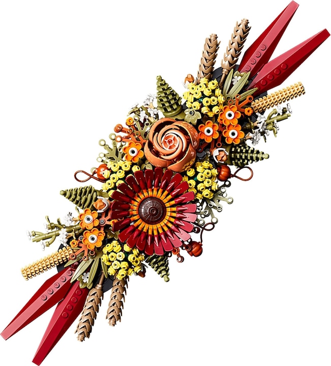 Actual product image LEGO Dried flower arrangement (10314, LEGO Icons, LEGO Botanical)