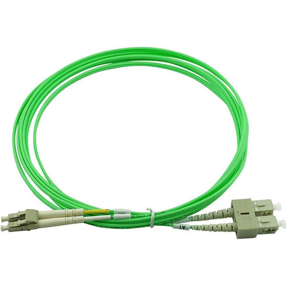 BlueOptics Duplex LWL Patchkabel LC-SC Multimode OM5 5 Meter (U/UTP, CAT6, 5 m), Netzwerkkabel