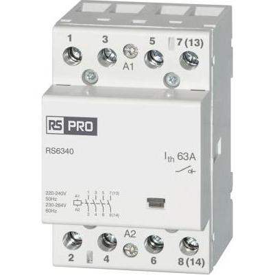 Rs Pro Leistungsschütz 230 V-Spule, 440 V / 63 A 2,2 kW, Relais
