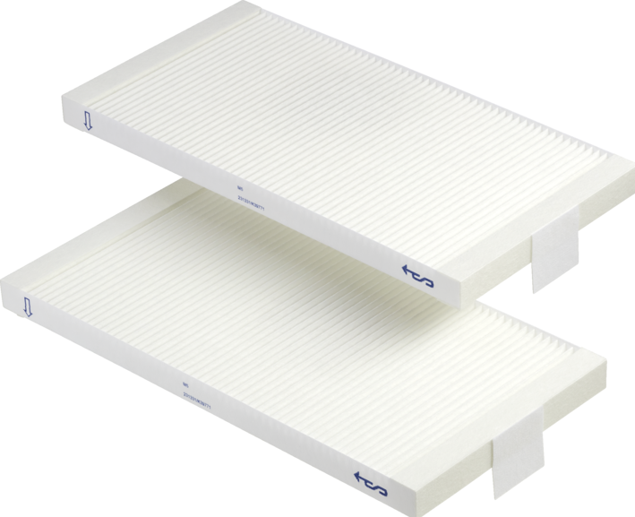 Immagine prodotto Stiebel Eltron 2 tappetini filtranti FMK F7-2 ZUL per il sistema di ventilazione LWZ 5 S Smart (filtro F7: filtro
