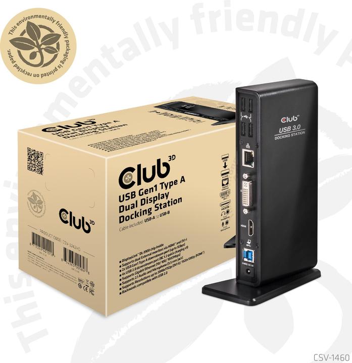 Immagine prodotto Club 3D Csv-3242hd (USB-B, 11 porte)