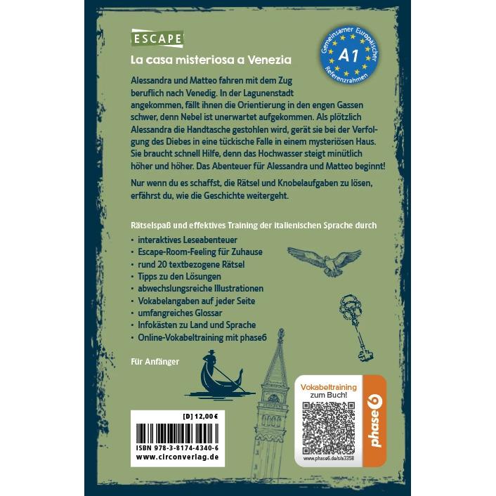 Thumbnail - La casa misteriosa a Venezia, Schulbücher von Silvana Brusati