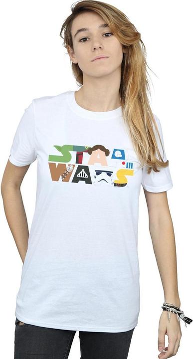 Produktbild Star Wars Character Logo TShirt (4XL)