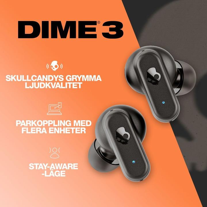Actual product image Skullcandy Dime 3 (No noise cancellation, 8 h, Wireless)