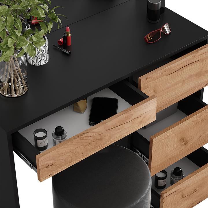 Actual product image Vicco Sherry with mirror & stool (90 x 40 x 75 cm)