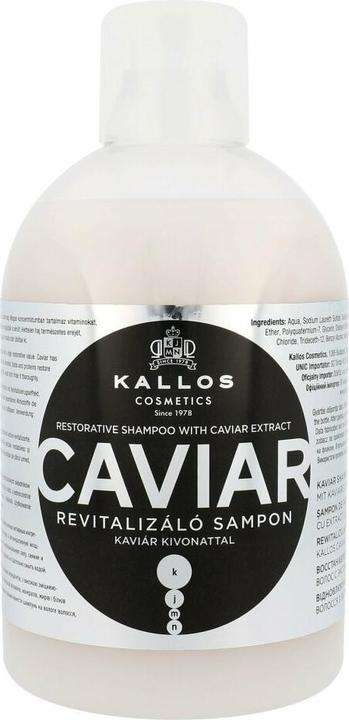 Actual product image Kallos Cosmetics Caviar Restorative (1000 ml, Liquid shampoo)