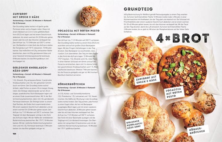Produktbild Das ultimative Airfryer Kochbuch (Deutsch, Wiebke Krabbe, 2023)