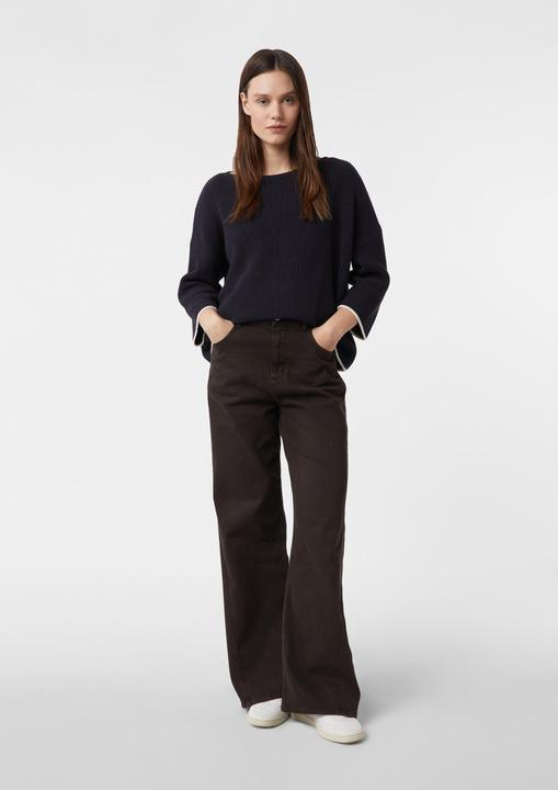 Produktbild Comma Strickpullover Pullover im Boxy Fit mit Kontrastdetails (36)