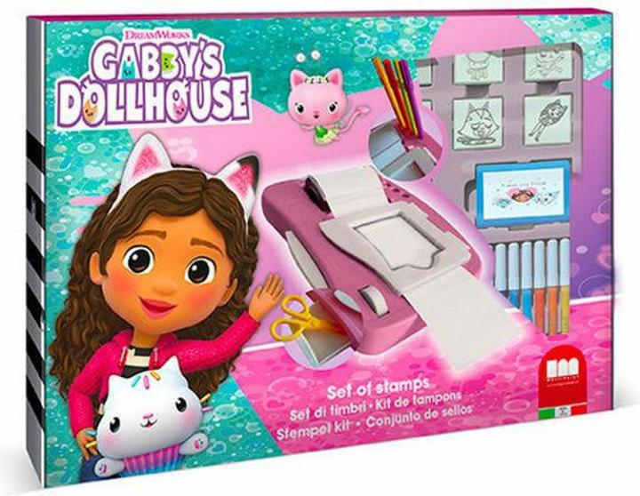 Actual product image Multiprint Gabby's Dollhouse sticker set
