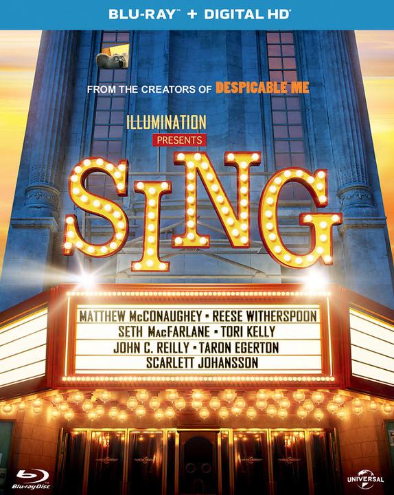 Produktbild Sing (Blu-ray, 2016, Deutsch)