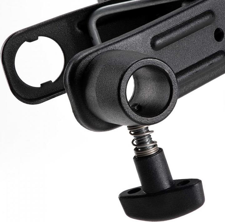 Actual product image Manfrotto Spring Clamp, Universalklammer Cold Shoe mit Kugelkopf und Blitzschuh (Tripod remote control)