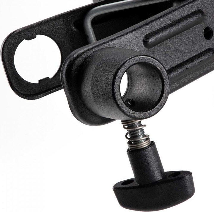 Actual product image Manfrotto Spring Clamp, Universalklammer Cold Shoe mit Kugelkopf und Blitzschuh (Stand clamp)