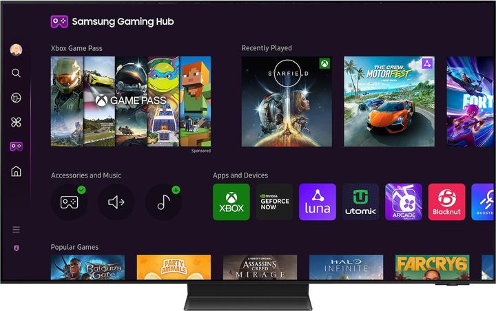 Actual product image Samsung TQ65S95DAT (65", S95D, OLED, 4K)