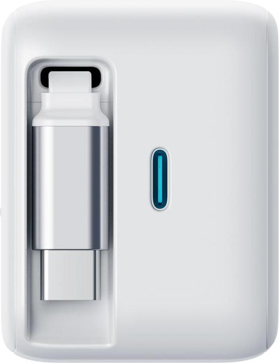 Productafbeelding Joyroom GaN USB-C Charger with Retractable Cable 67W - White (67 W)