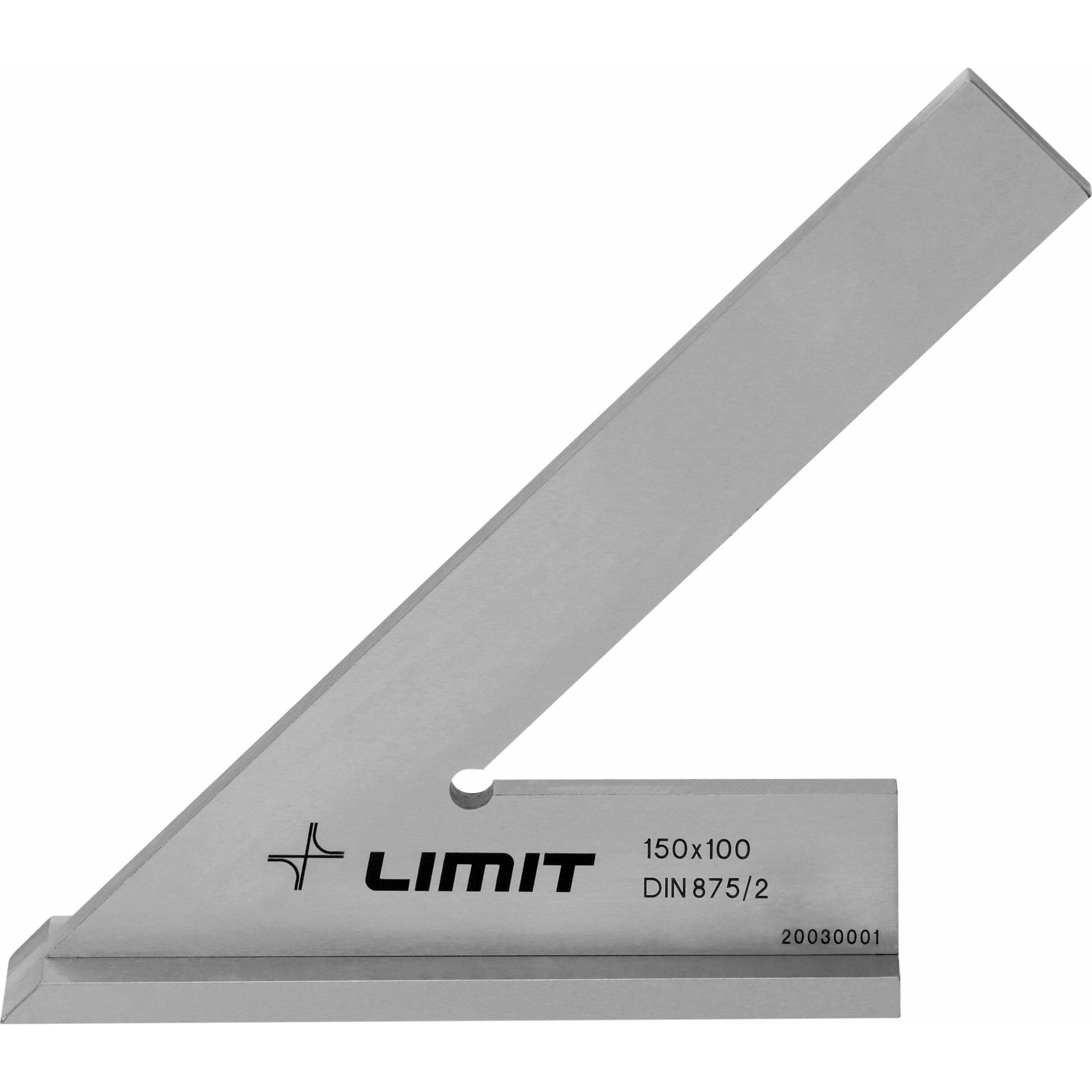 Limit, Winkelmesser, Boundary angle with foot 45 ° 150x100 mm