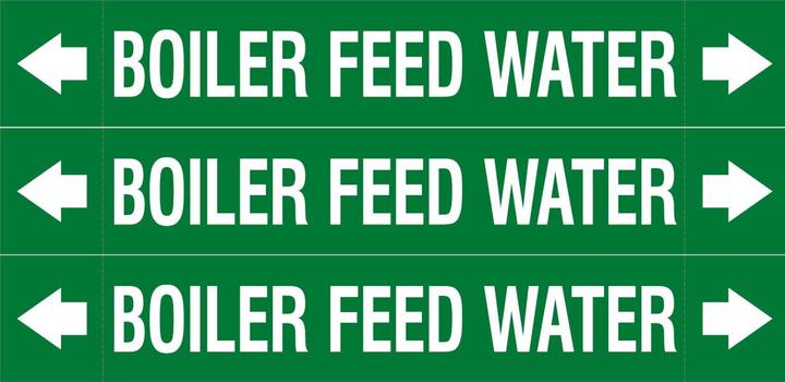 Produktbild Brady ASME - Rohrmarkierer - Boiler Feed Water