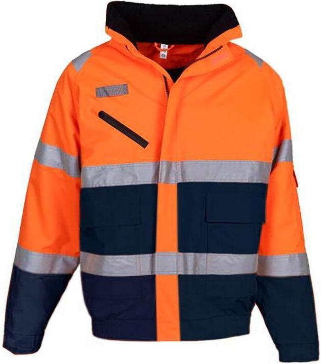 Navy, Hi Vis Orange