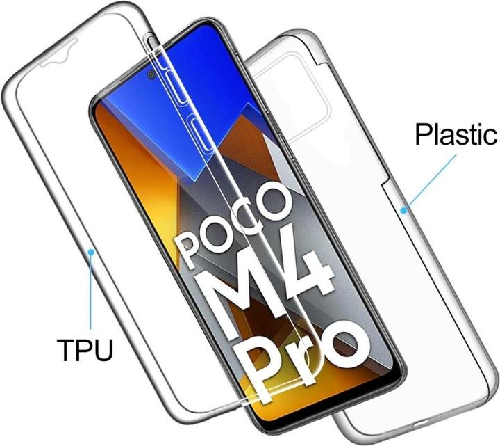 Actual product image Screenguard 360° Screen & Body Protector Xiaomi Poco M4 Pro 4G Cover with Foil (Xiaomi Poco M4 Pro)