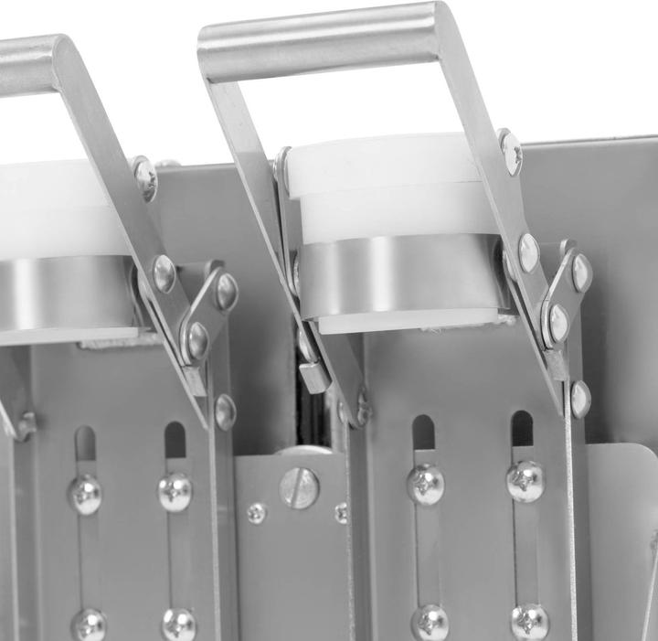 Produktbild Royal Catering Doppel-Milchshaker 360-Grad 2 x 0,75 l 240 U/min Edelstahl Hochleistungsmixer (40 W)