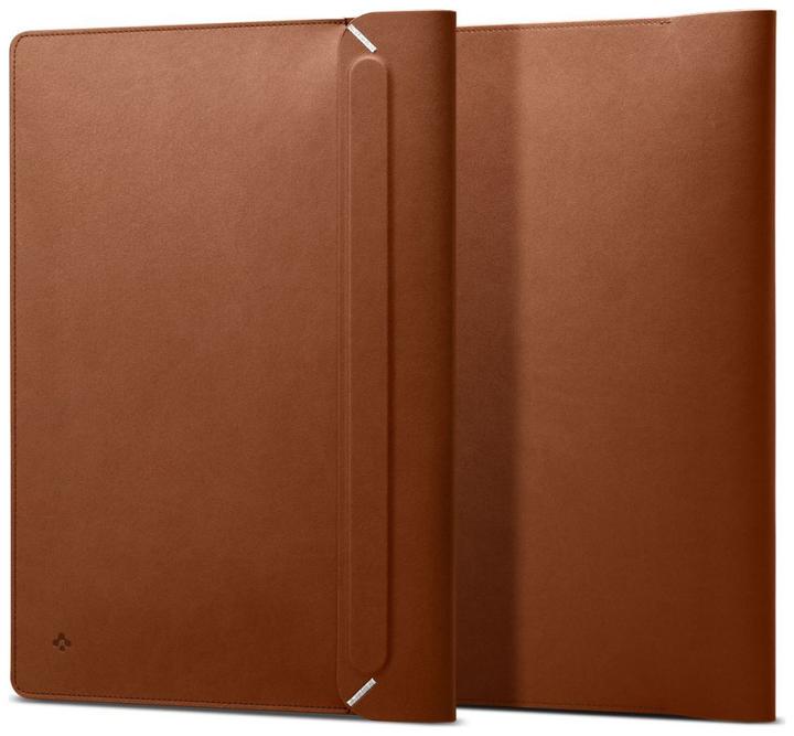 Spigen Valentinus Sleeve Laptop 13-14 brązowy/classic brown AFA06416 (14", Universal)