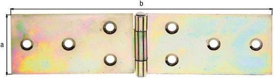 Immagine prodotto GAH Cinghie da tavolo Alberts zincate 160 mm (20 pz.)