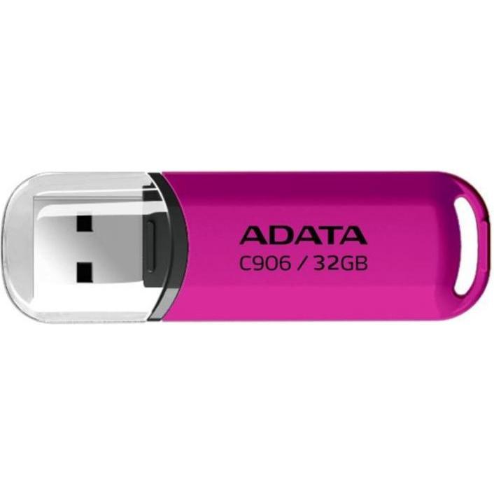 Adata UNITÀ DI MEMORIA FLASH USB2 32GB/ROSA AC906-32G-RPP (32 GB, USB-A), Chiavetta USB, Pink