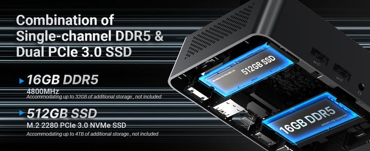 Produktbild Minix NUC 300 (Intel Core i3-N300)
