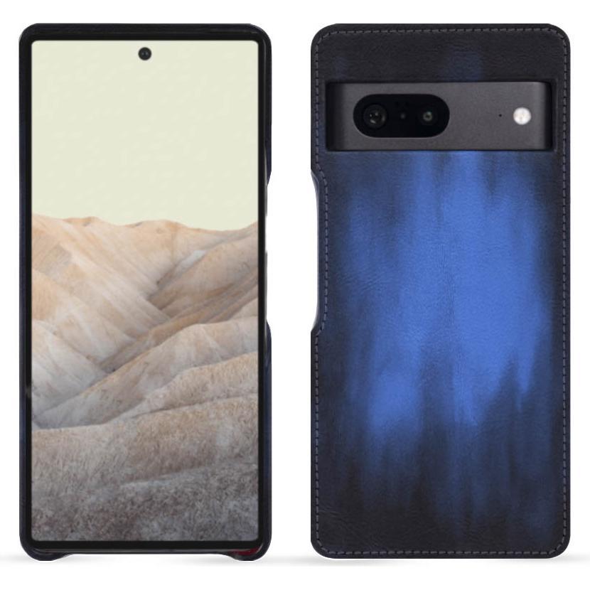 Noreve Lederschutzhülle (Google Pixel 7), Smartphone Hülle, Blau