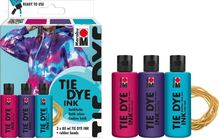 Image du produit Marabu Batikfarben Tie Dye Ink (80 ml)