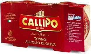 Callipo Thon à l'huile d'olive en boîte Cluster 2x160g (320 g)