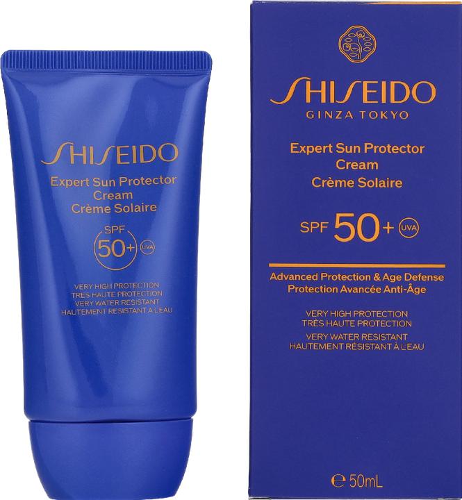 Actual product image Shiseido Expert Sun (Sun cream face, SPF 50+, 50 ml)